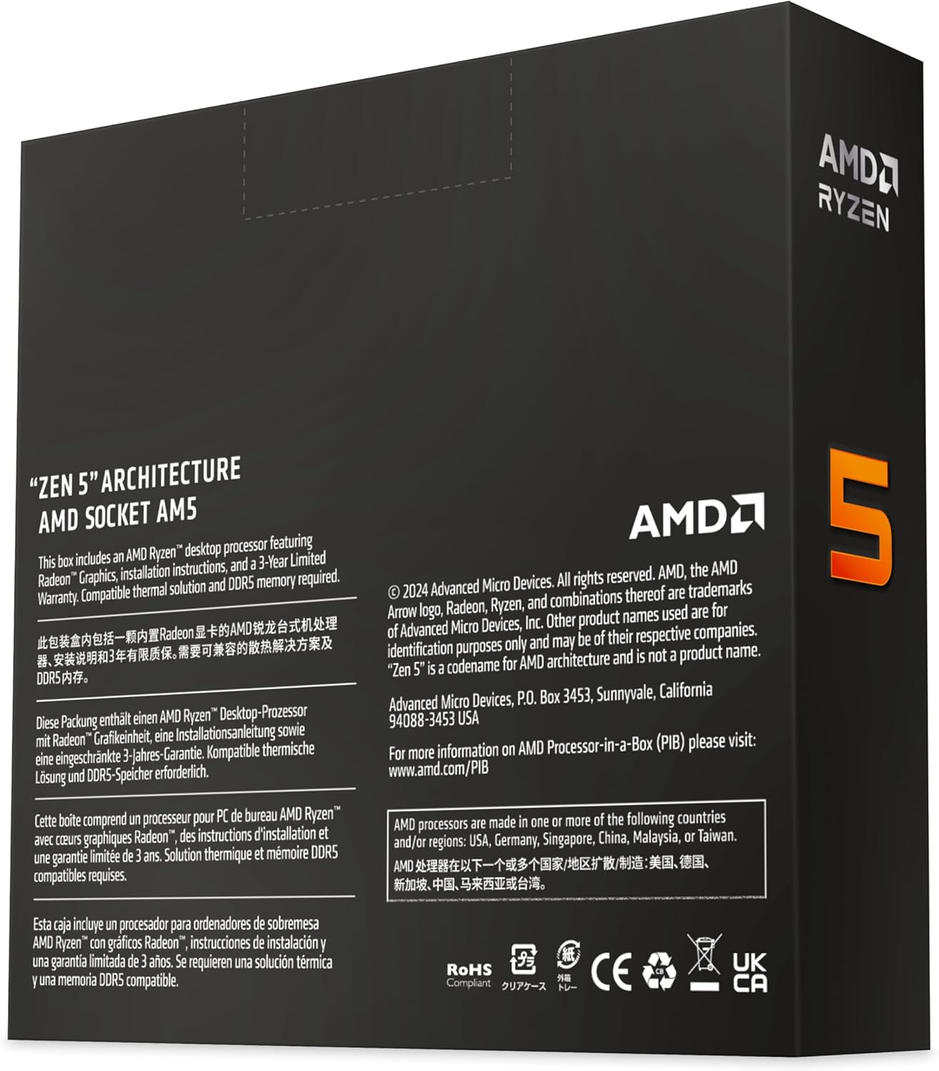 AMD RYZEN 5 9600X