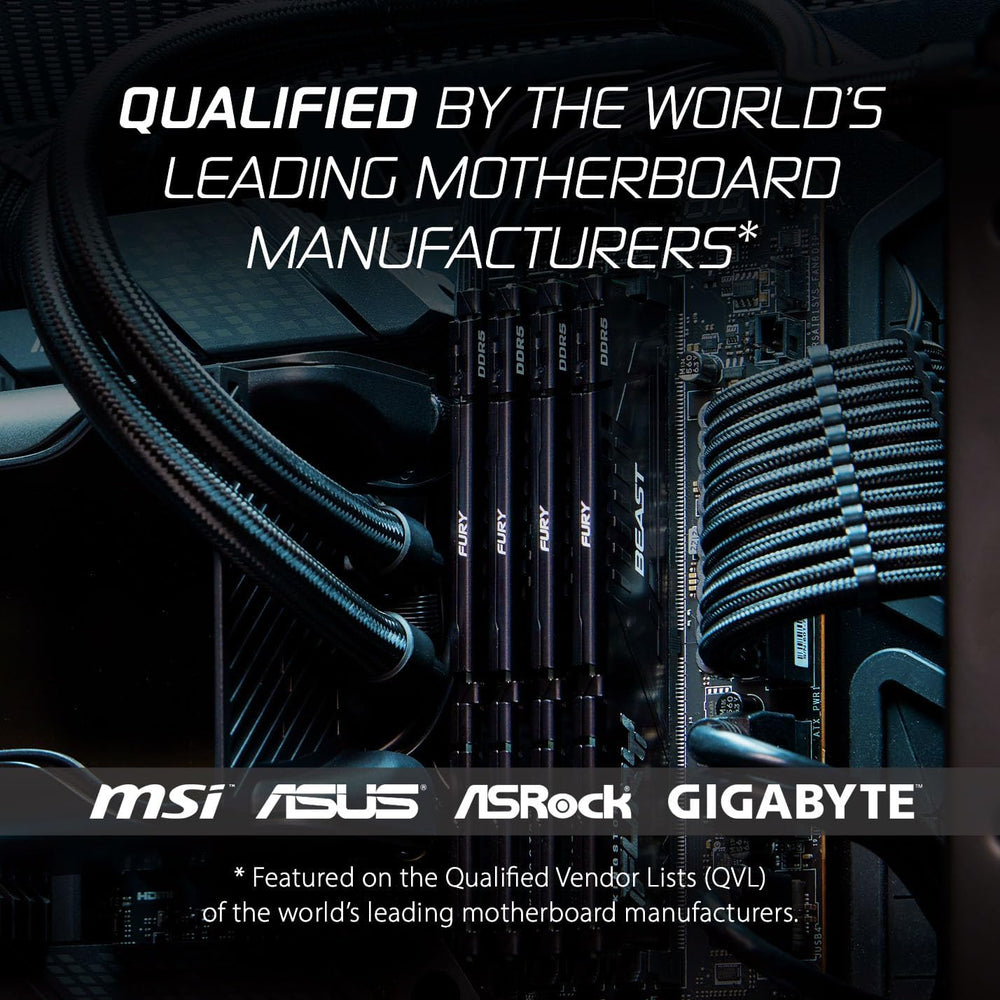 Kingston Fury Beast RGB DDR5 16GB (2x8GB) 6000MHz