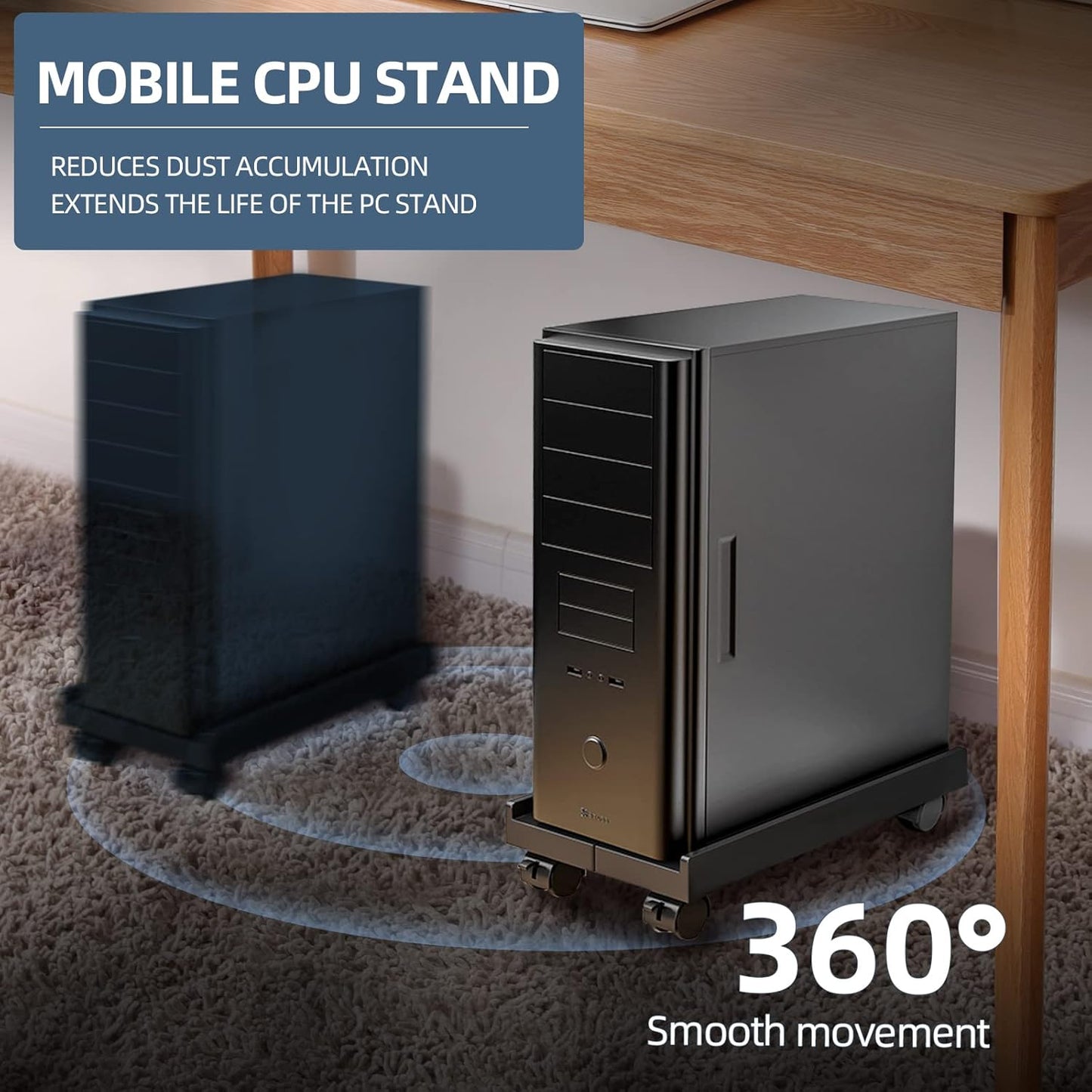 SOPORTE AJUSTABLE PARA CPU HOVADOVA