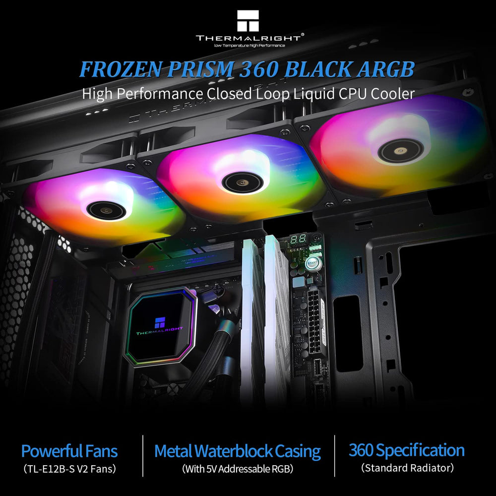 Thermalright Frozen Prism 360 ARGB Black
