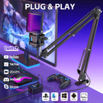 Zealsound Mic USB RGB