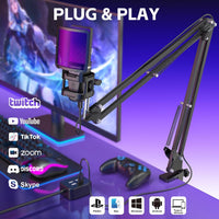 Zealsound Mic USB RGB