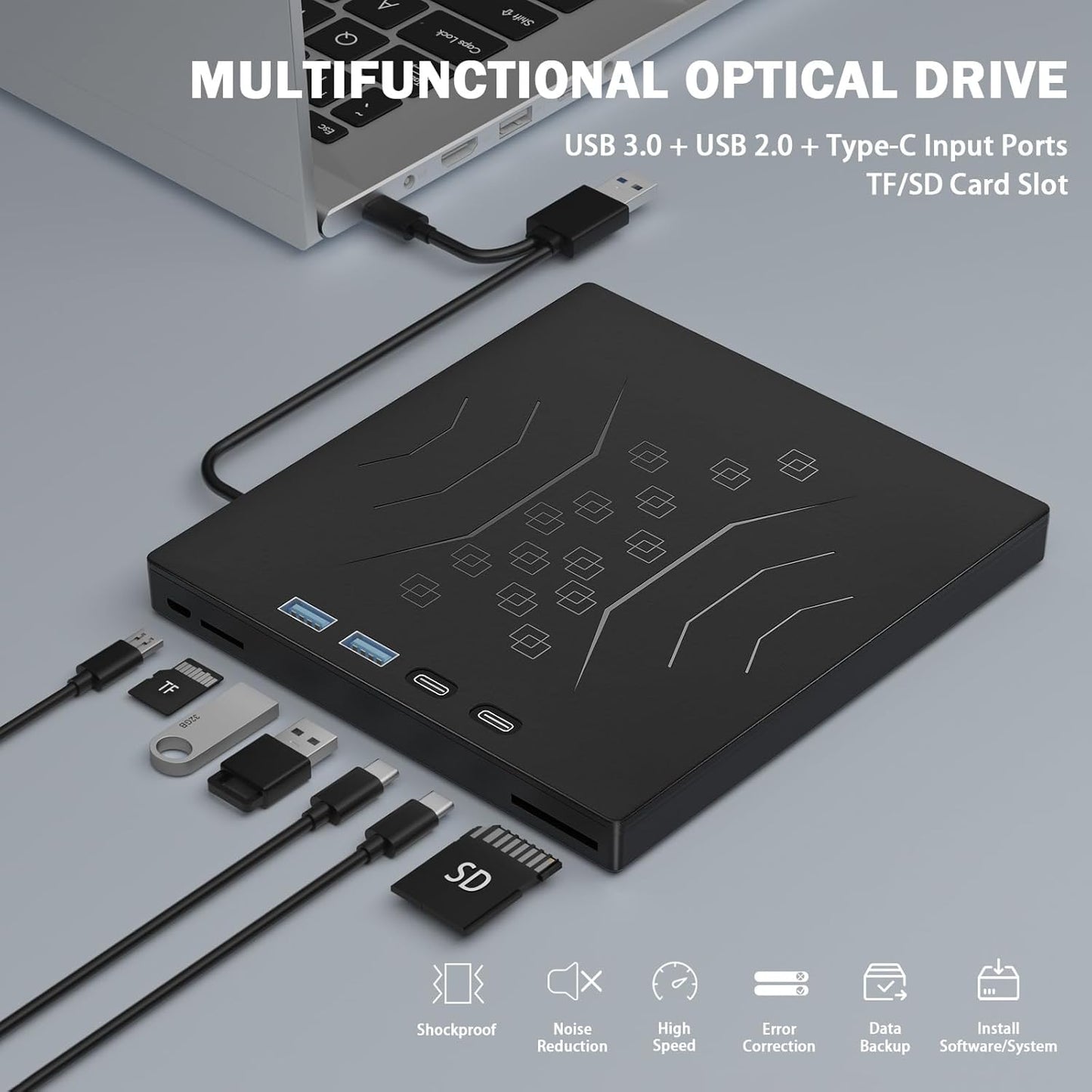 UNIDAD DE DVD EXTERNA