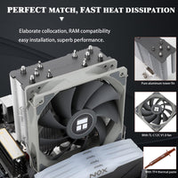 Disipador CPU Thermalright Assassin King 120 SE Negro