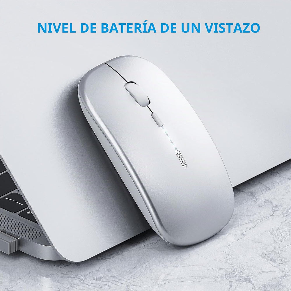 Mouse Inphic PM1BS Inalámbrico Tres Modos