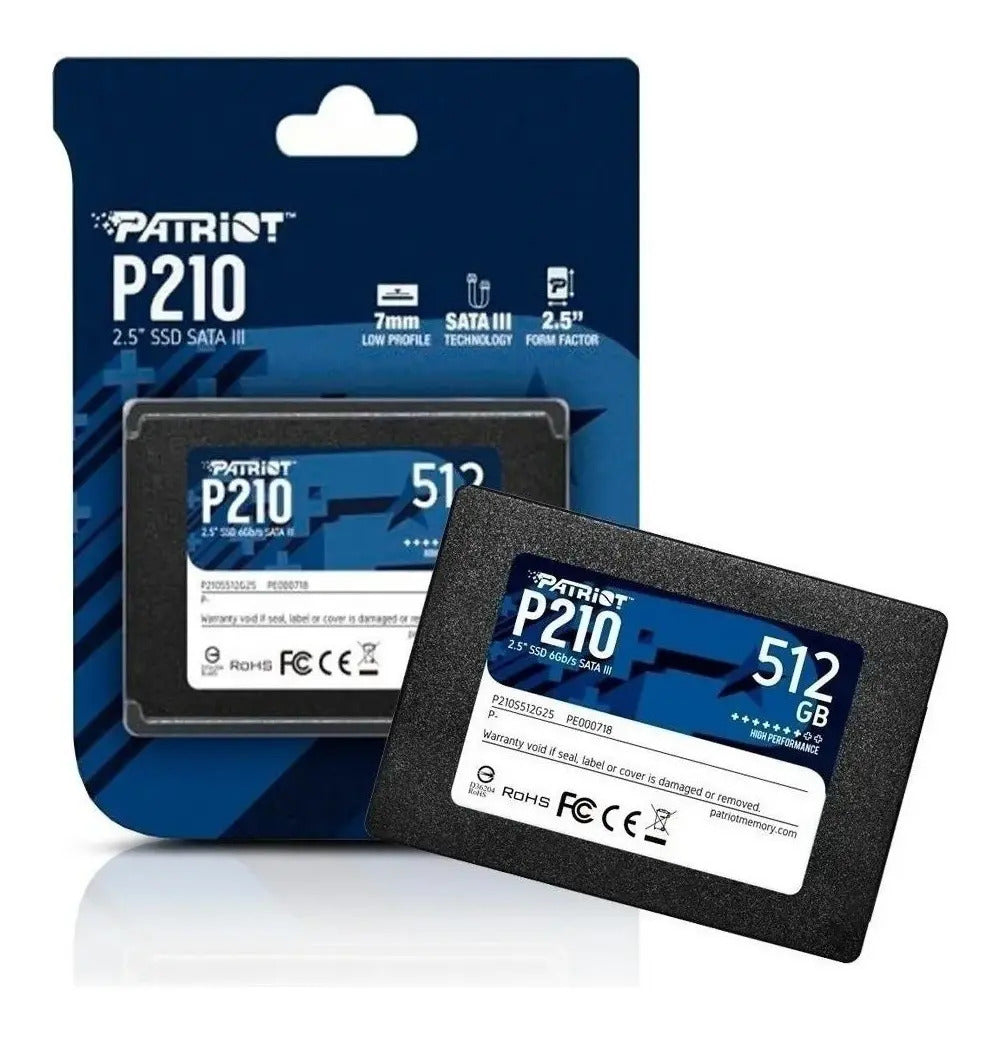 SSD Patriot P210 512GB SATA