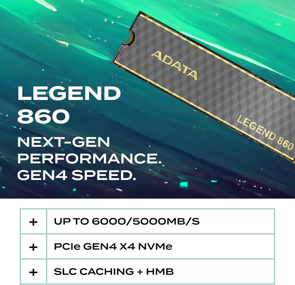 Legend 860 2TB NVMe Gen4