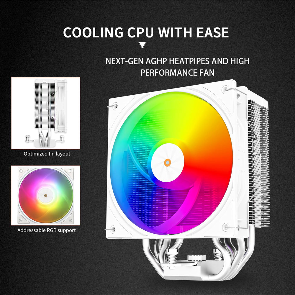 Disipador CPU Thermalright Assassin X 120 Blanco