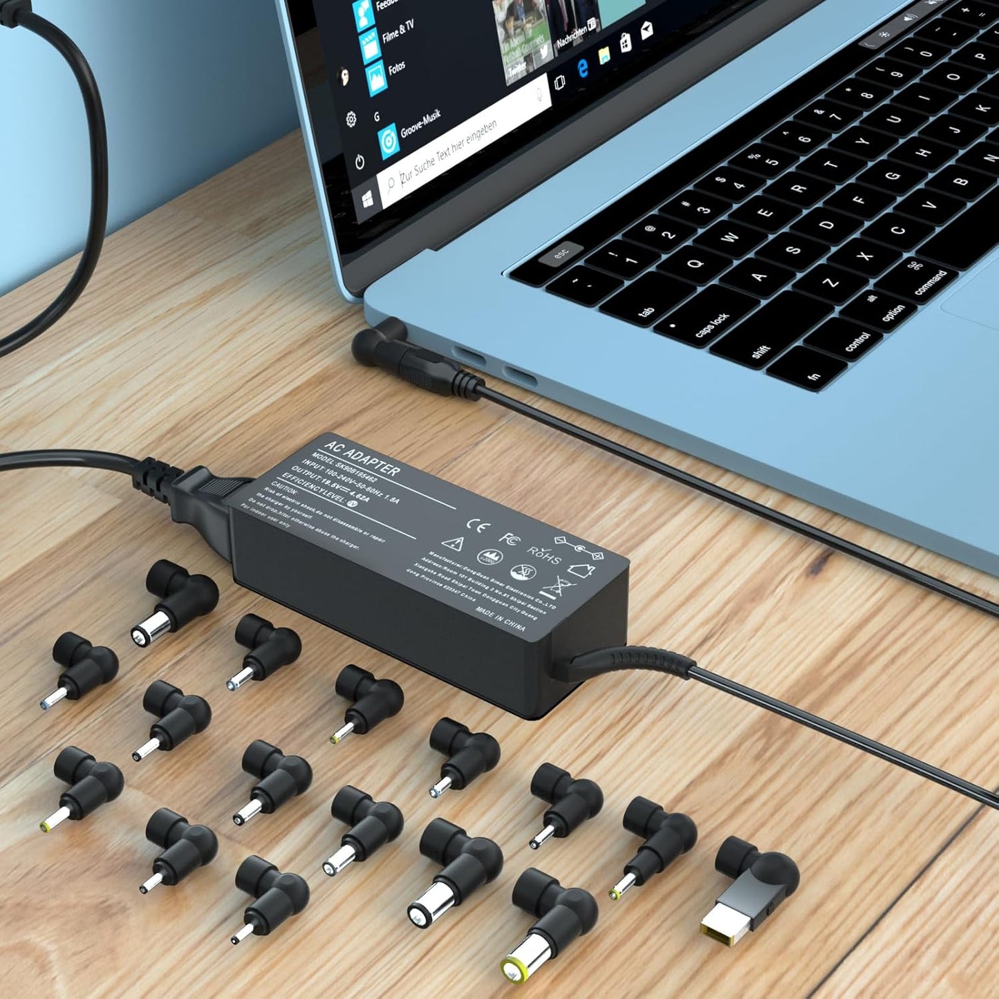 CARGADOR UNIVERSAL PARA LAPTOP 90W
