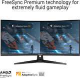 MONITOR ASUS TUF 34 VG34VQ3B 3440X1440 180 HZ 1 MS 2K vista 4