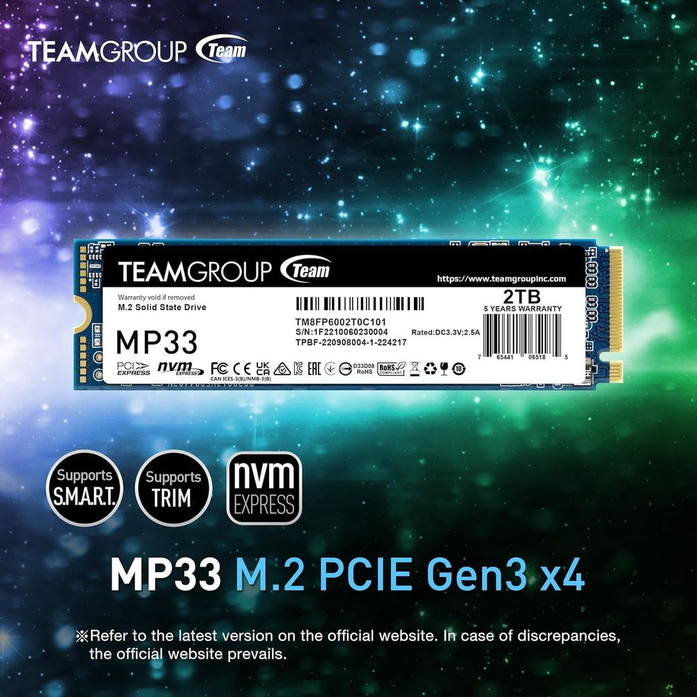 SSD TeamGroup MP33 1TB NVMe
