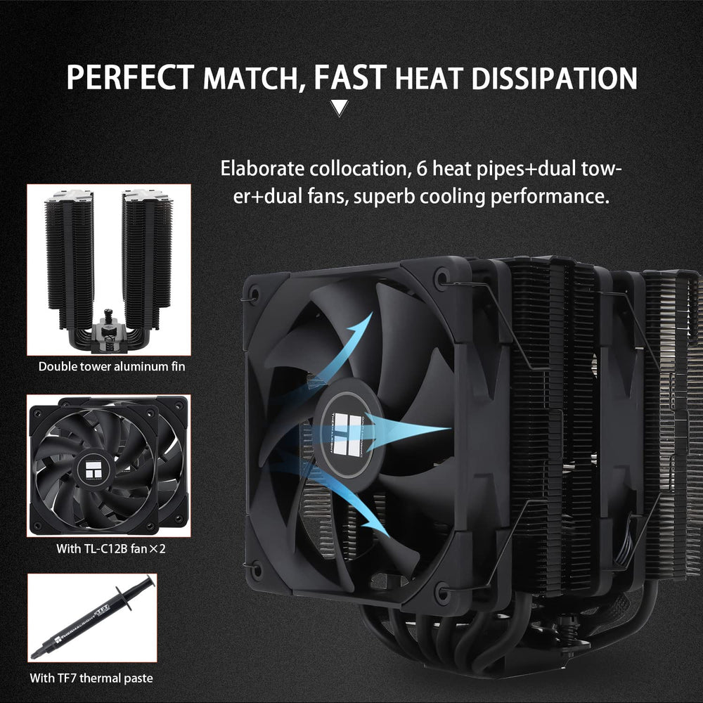 Thermalright Peerless Assassin 120 SE Negro
