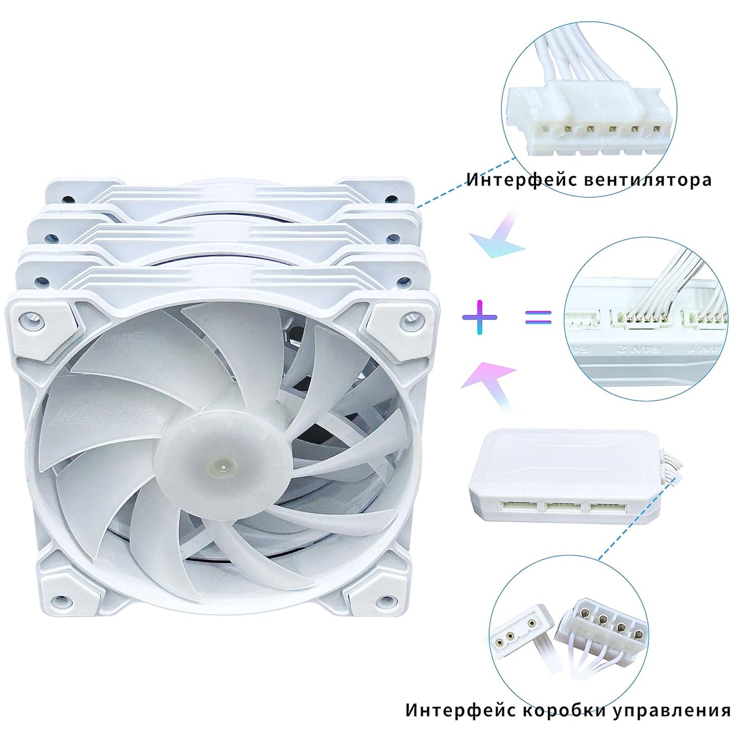 SAMA IMB 3 EN 1 ARGB 3 FAN KIT