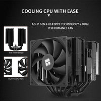 Disipador CPU Thermalright Assassin X 140 Negro