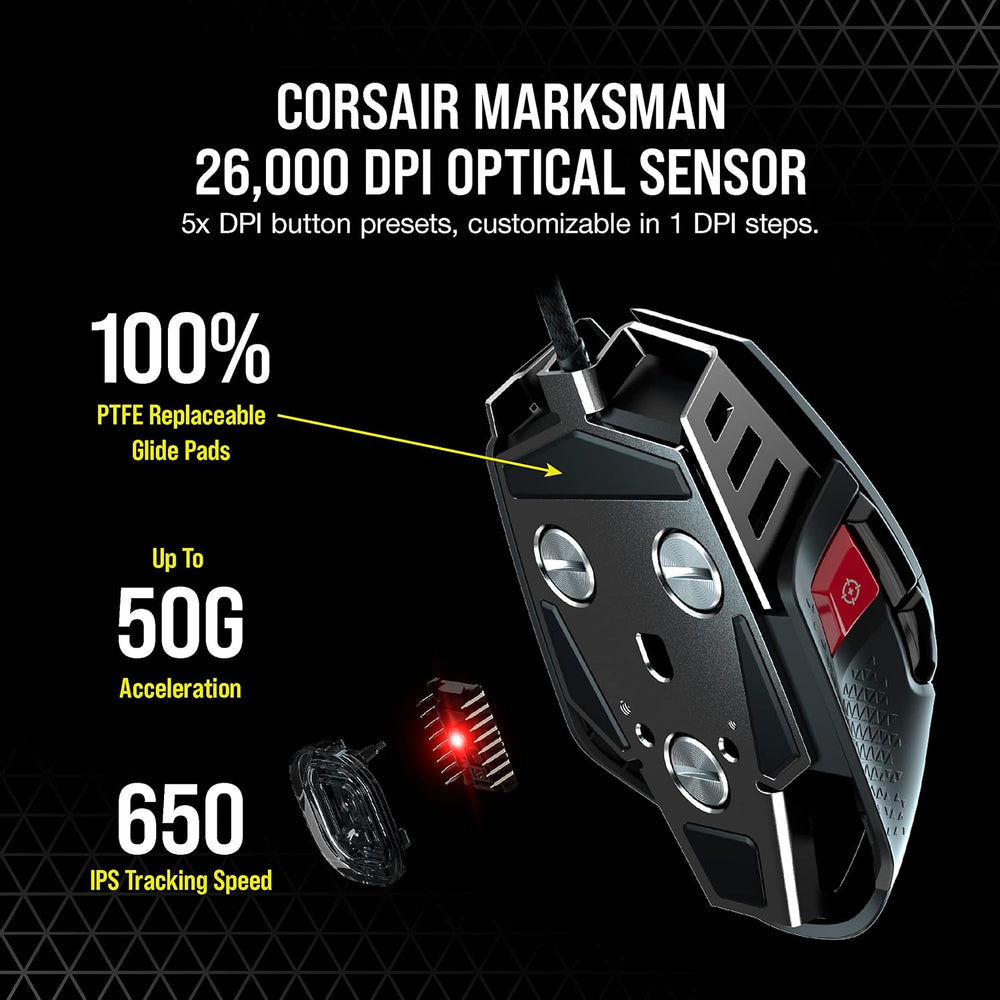 M65 RGB Ultra Tunable FPS Gaming Mouse