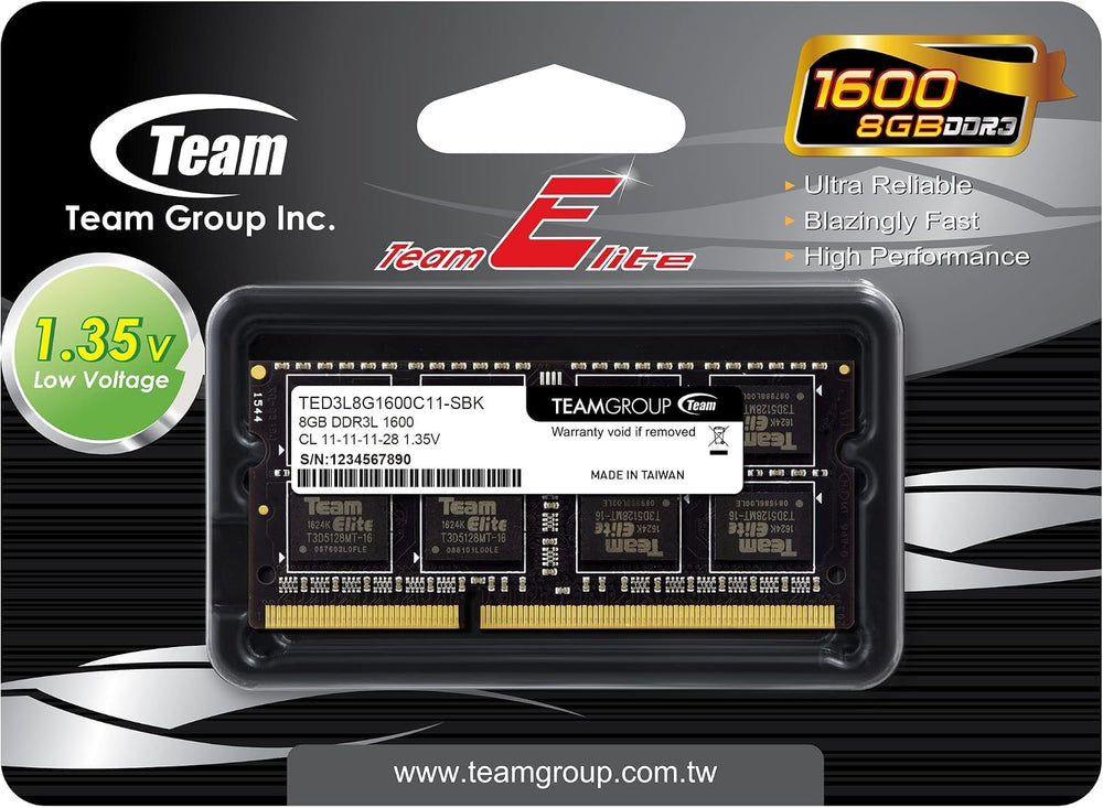 TeamGroup DDR3 8GB 1600MHz Laptop