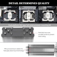Disipador CPU Thermalright Assassin King 120 SE Negro