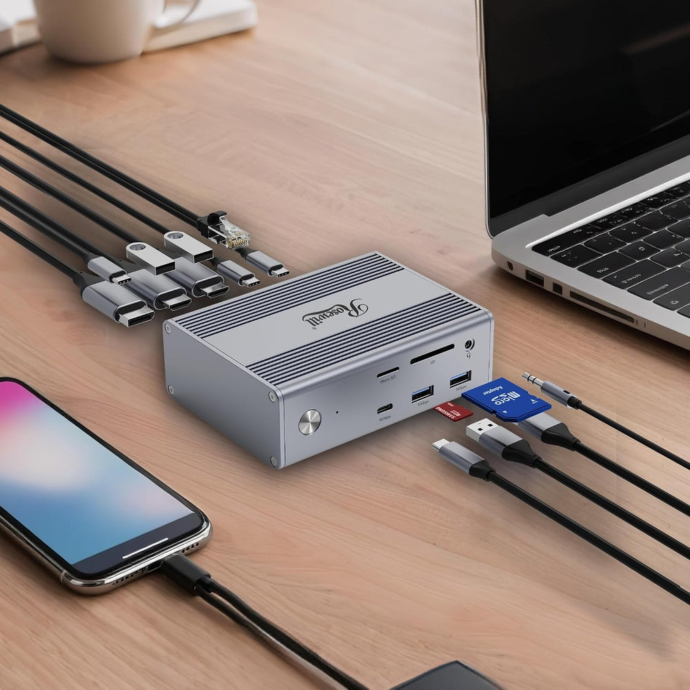 Rosewill RHUB-100W 14-en-1 USB-C