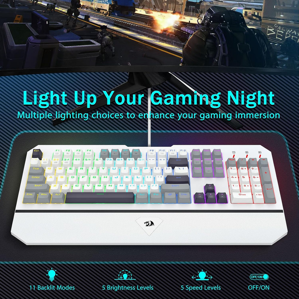 Redragon Andromeda K558 Blanco