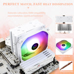 Disipador CPU Thermalright Assassin King 120 SE Blanco