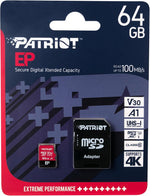 Memoria Micro SD 64GB A1 4K con Adaptador