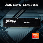 Kingston Fury Beast RGB DDR5 16GB (2x8GB) 6000MHz