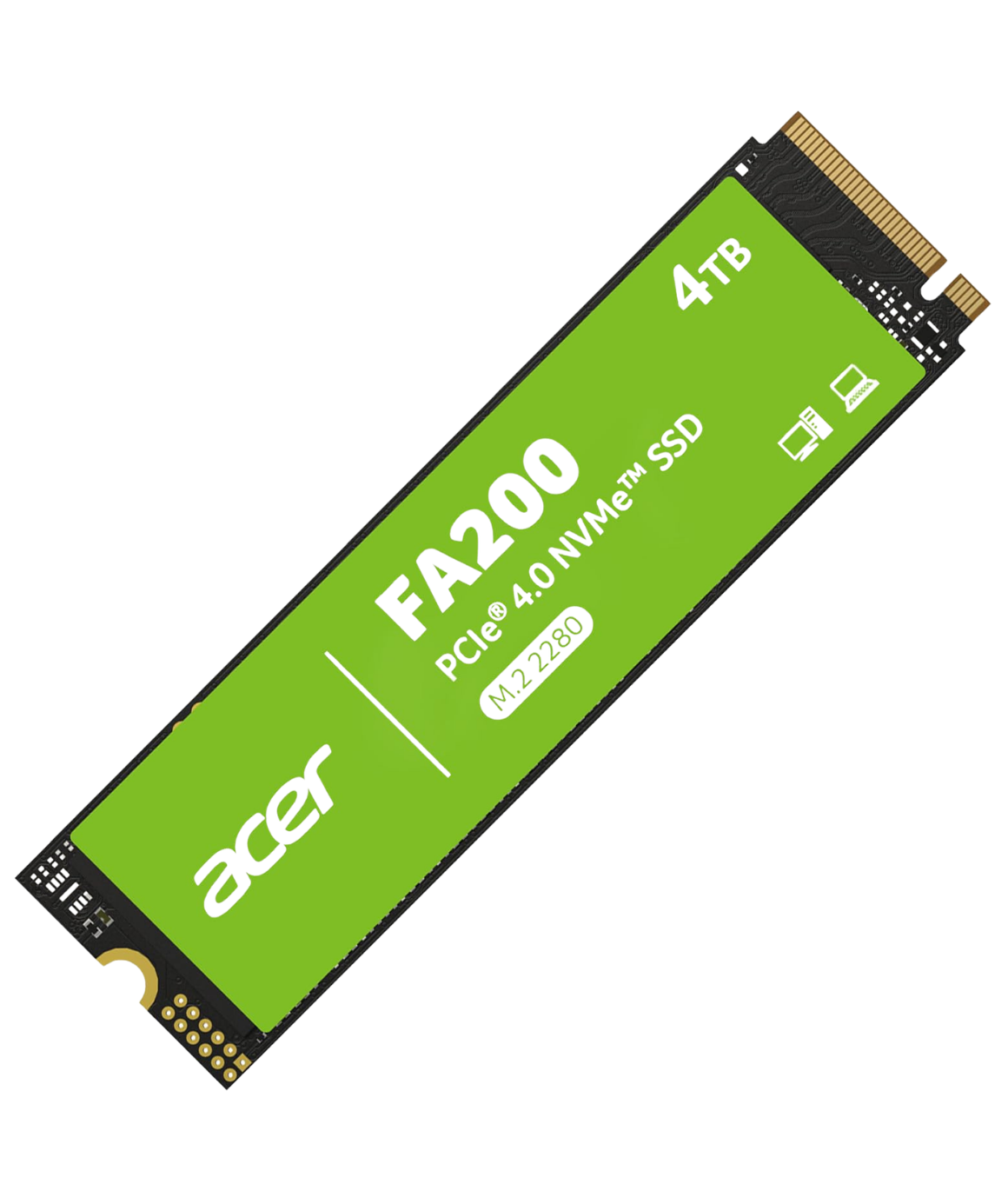 SSD Acer FA200 4TB NVMe M.2 Gen4