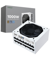 GV1000 1000W 80+ Gold Full Modular Blanca