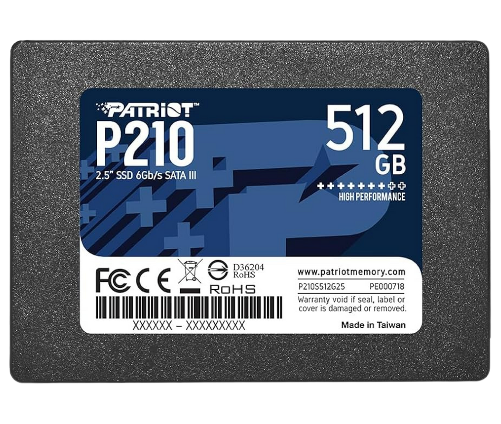 SSD Patriot P210 512GB SATA
