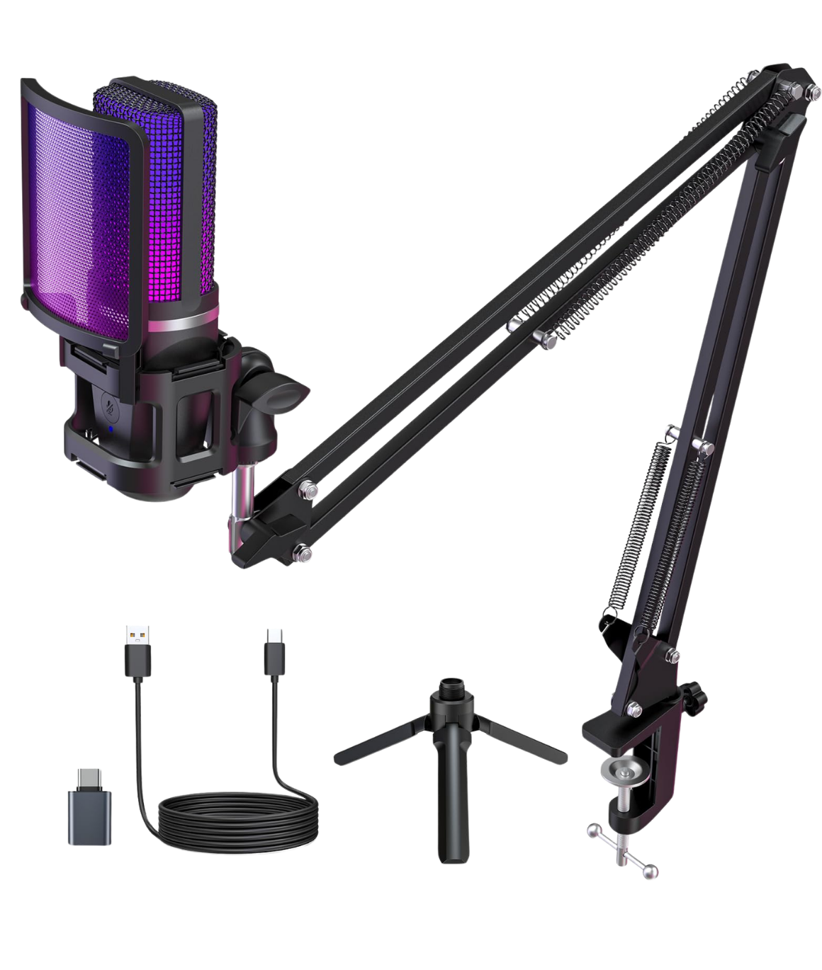 Zealsound Mic USB RGB
