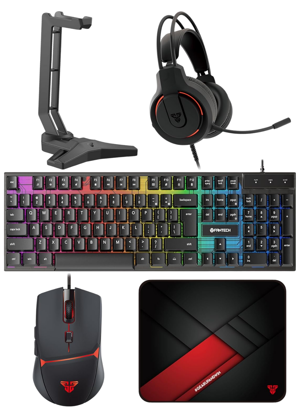 Fantech P51 5 en 1 Negro
