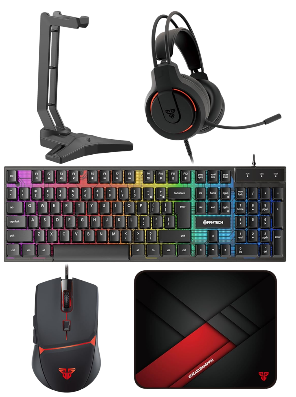Fantech P51 5 en 1 Negro