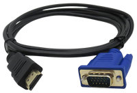 Cable Adaptador HDMI a VGA 6 Pies