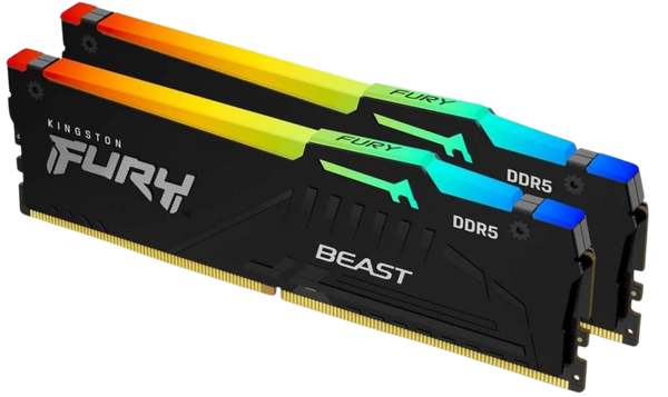 Kingston Fury Beast RGB DDR5 16GB (2x8GB) 6000MHz