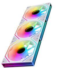 Jungle Leopard Prism6 Max ARGB Kit 3 Ventiladores Blanco