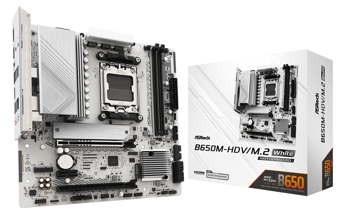 B650M-HDV White