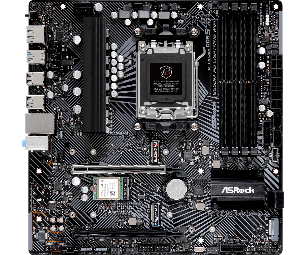 ASROCK B650M PG LIGHTNING WIFI