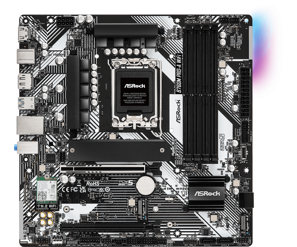 ASROCK B760M PRO-A WIFI