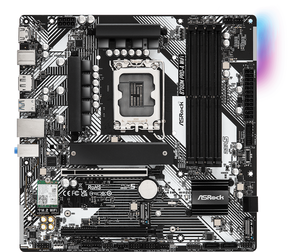 ASROCK B760M PRO-A WIFI