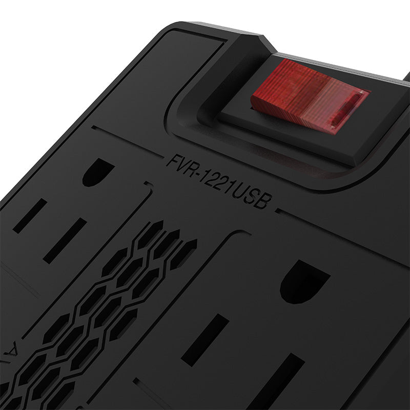 REGULADOR AUTOMÁTICO DE VOLTAJE FORZA FVR-1221USB