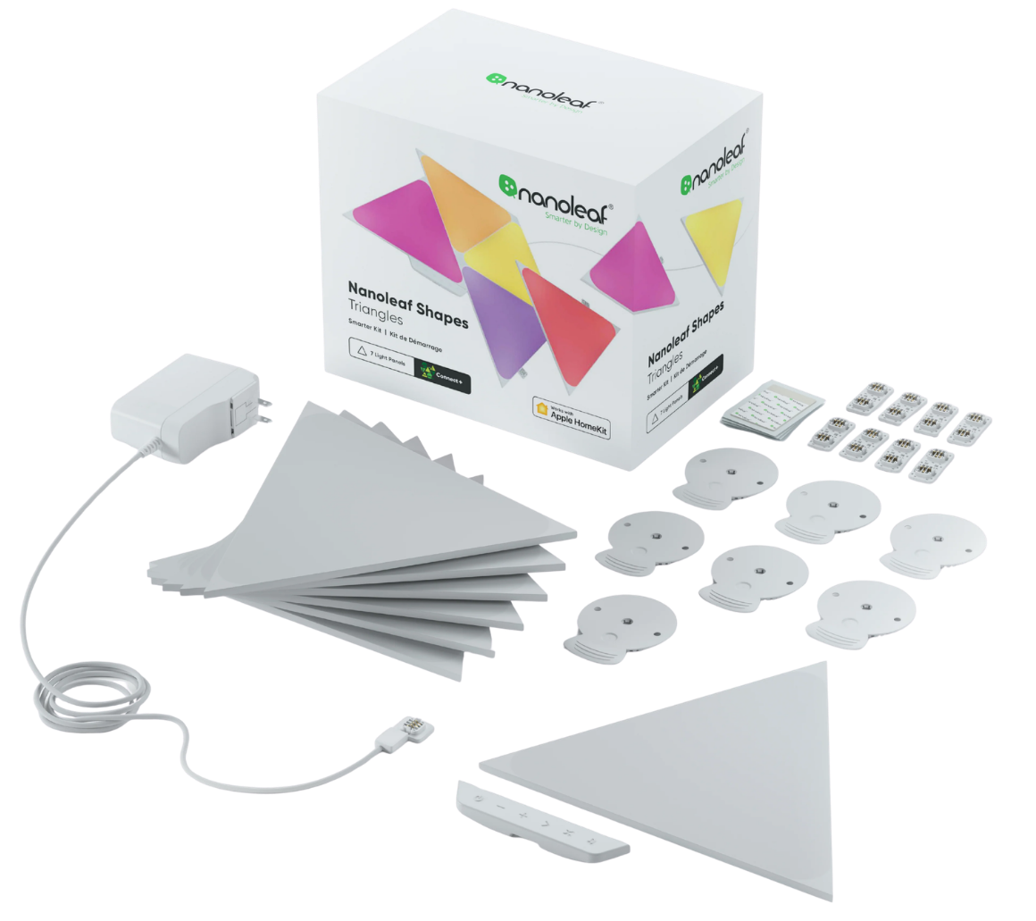 Nanoleaf Triángulos Kit 7 Paneles