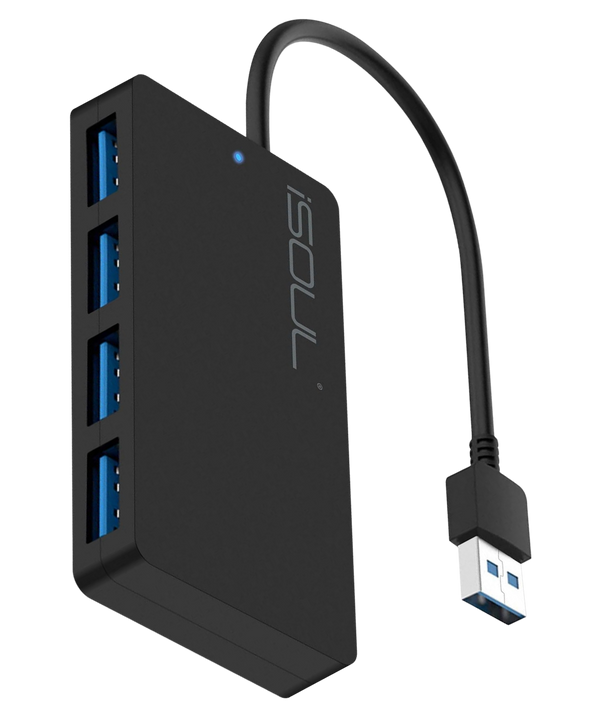 Hub Isoul 4 Puertos USB 3.0 HB-354
