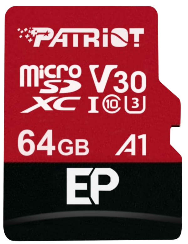 Memoria Micro SD 64GB A1 4K con Adaptador