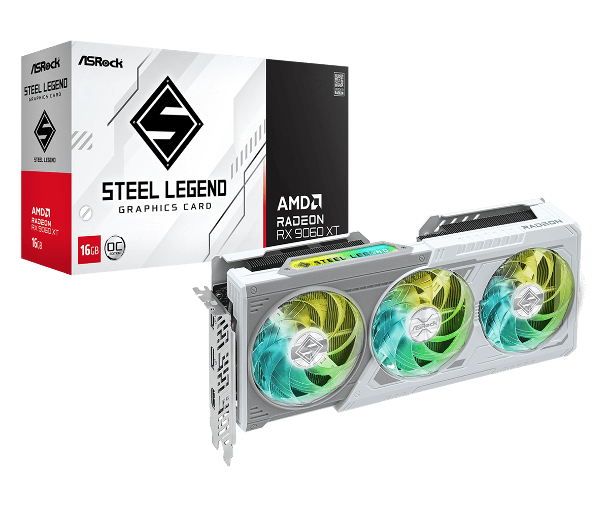 RX 9060 XT Steel Legend OC 16GB