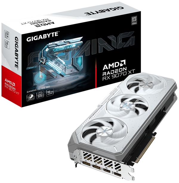 RX 9070 XT Gigabyte Gaming OC Ice 16GB