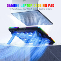 Trullypine Base Enfriadora RGB 10 Ventiladores