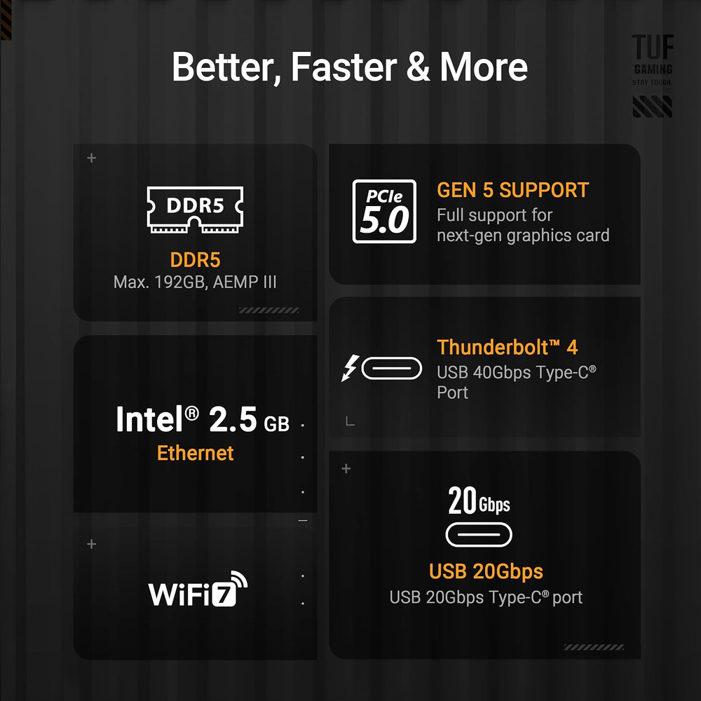 TUF Gaming Z890 Plus WiFi