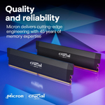 Crucial DDR5 32GB (2x16GB) 6400MHz