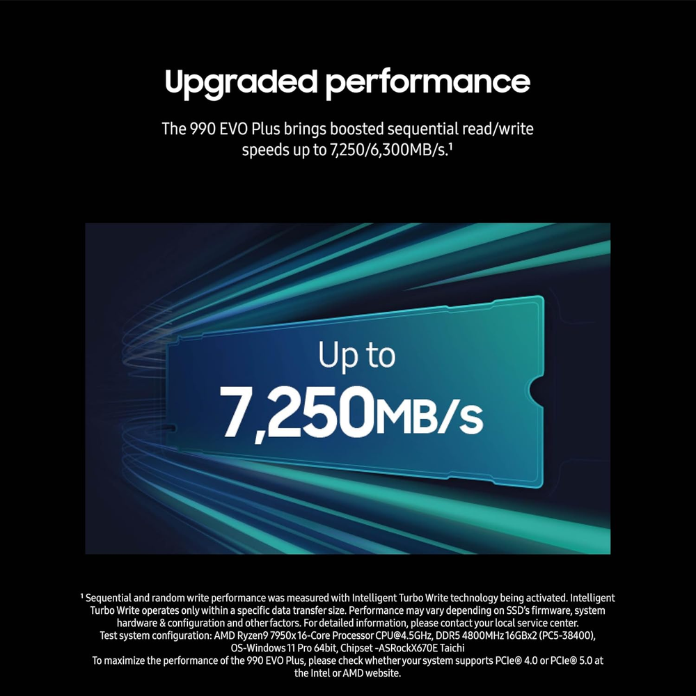 SSD Samsung 990 EVO Plus 2TB NVMe