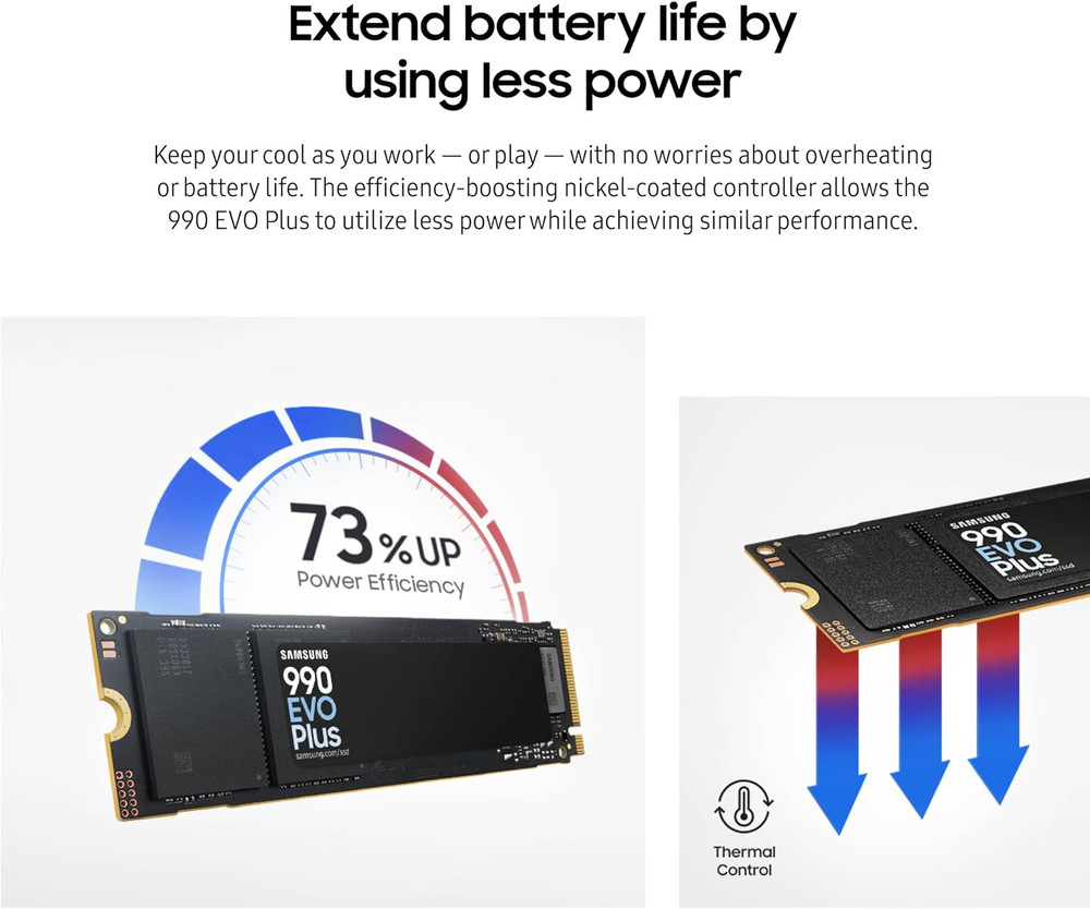 SSD Samsung 990 EVO Plus 2TB NVMe